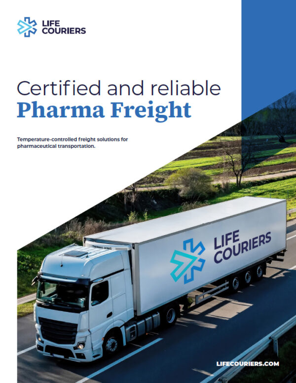 Life Couriers Pharma Freight Brochure