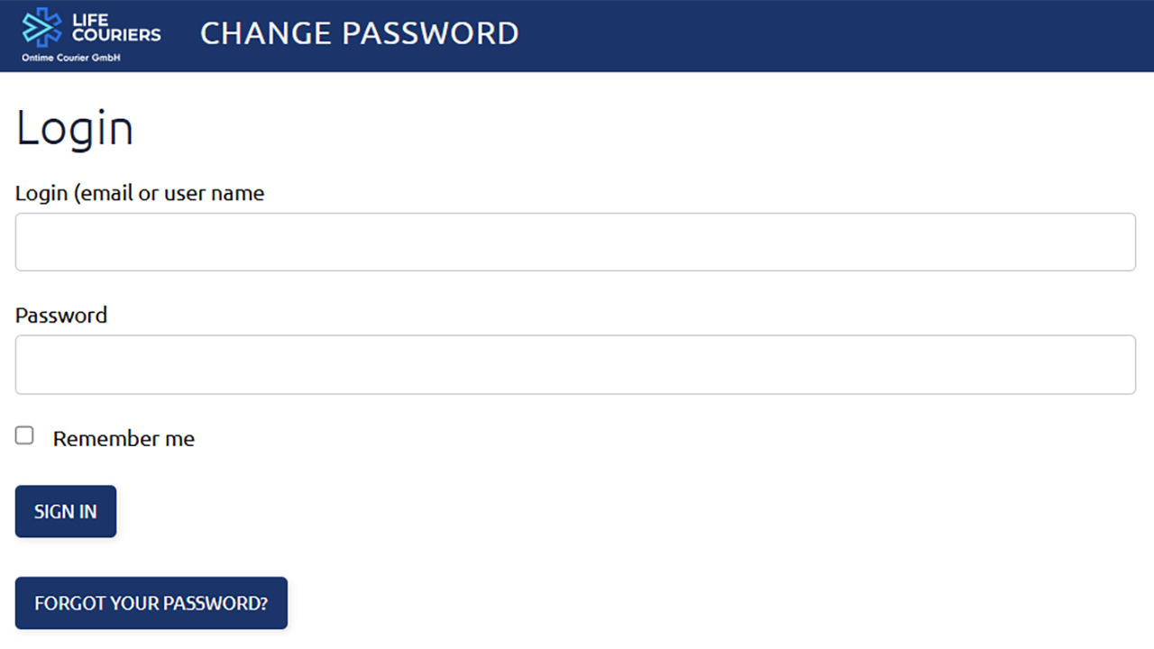 Stem Cell Onboard Login - Life Couriers