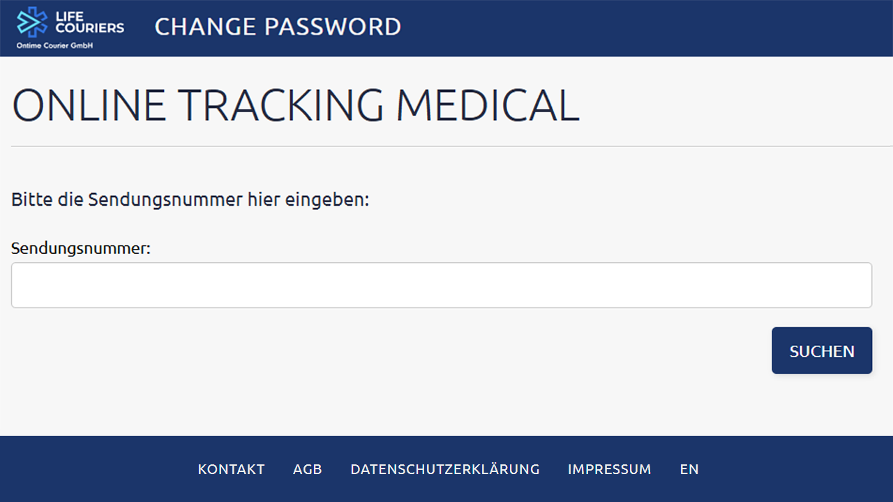 Life Science Logistics Tracking - Life Couriers