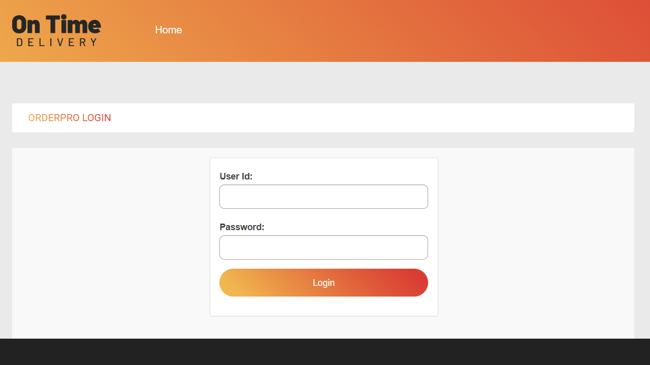 OrderPro - Life Couriers