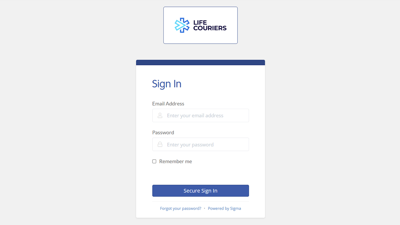 Sigma Portal - Life Couriers