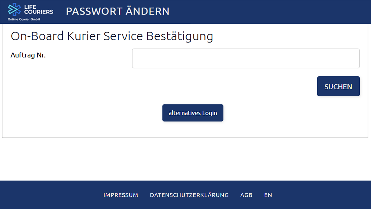Stem Cell Onboard Login - Life Couriers
